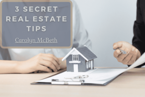 3 Secret Real Estate Tips Min