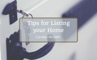 Tips for Listing your Home